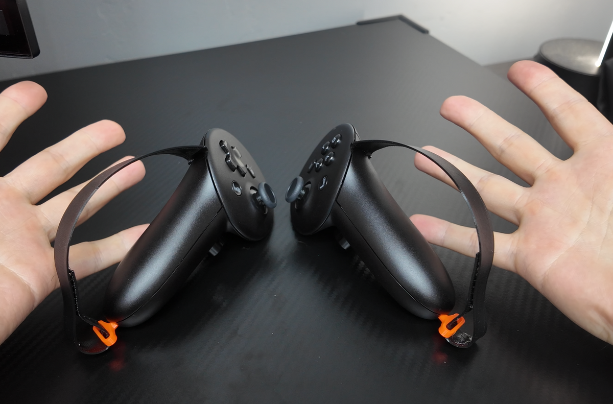 Steam Frame Ergonomic Hand Straps "HackStraps"